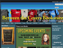 Tablet Screenshot of between-the-covers.com